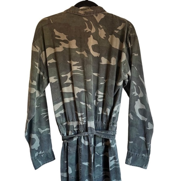 PAM & GELA Camo Belted Tencel Jumpsuit - Picture 7 of 12